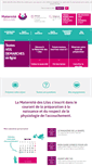 Mobile Screenshot of maternite-des-lilas.com